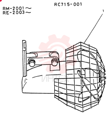 FAN,   AUTOMOBILE RC715-001