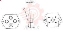PLATE ASSY SUB 2436R822F1