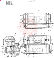 Схема (LK600A) - WHEEL LOADER ASN RE2003 (1/03-12/03) 2480U124