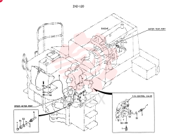 Схема (LK650) - MARK II WHEEL LOADER ASN RE02201 (1/91-12/06) 9K0372