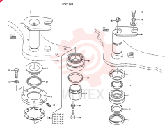 Схема (LK650) - MARK II WHEEL LOADER ASN RE02201 (1/91-12/06) 9K0734