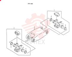 Схема (LK650) - MARK II WHEEL LOADER ASN RE02201 (1/91-12/06) 9K0938