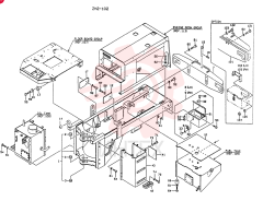 CHASSIS ASSY,REAR, Start Serial: 2201-