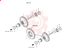 GEAR,DRIVEN, Start Serial: 1-