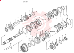 CLUTCH ASSY,EXCEPTION SYM. 31, Start Serial: 1- 9K1507