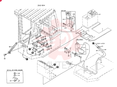Схема (LK650) - MARK II WHEEL LOADER ASN RE02201 (1/91-12/06) 9K1058 (2)