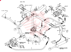 Схема (LK650) - MARK II WHEEL LOADER ASN RE02201 (1/91-12/06) 9K1054 (2)