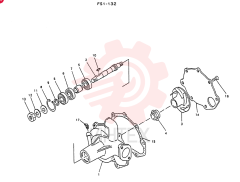 WATER PUMP 161002370 (2)