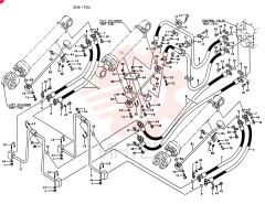 Схема (LK650) - MARK II WHEEL LOADER ASN RE02201 (1/91-12/06) 9K1894