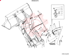 BUCKET-LEVELER GROUP W90N0022F3