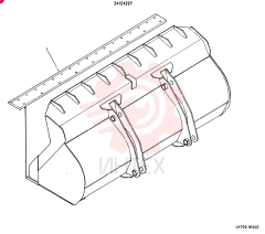 BUCKET ASSY, 3.1 CUBIC METRE 2412X227