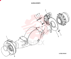BRAKE GROUP OF ITEM 1 TO 11