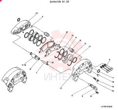 BRAKE ASSY. 2415U135D1
