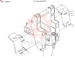 FRAME GROUP, FRONT 24100J3375F1