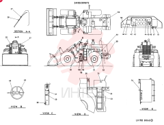 Схема (LK700) - WHEEL LOADER ASN KF1172 (1/03-12/03) 24100J3018F2 (2)