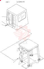 CANVAS   ASSY,   ROPS 24100P321F3