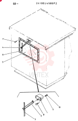 WIPER MOTOR 24100J4586F2