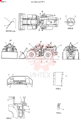 Схема (LK700A) - WHEEL LOADER ASN RE1558 (1/03-12/03) 24100J4277F1