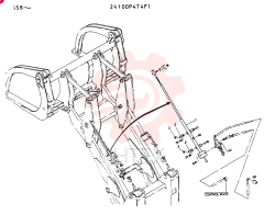 Схема (LK700A) - WHEEL LOADER ASN RE1558 (1/03-12/03) 24100P474F1