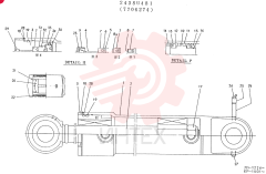 STEERING CYLINDER 2438U481