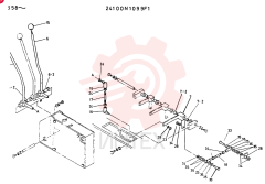 Схема (LK700A) - WHEEL LOADER ASN RE1558 (1/03-12/03) 24100N1099F1