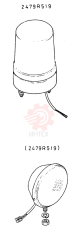 LIGHT,  ROTARY RC725-001