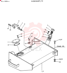 TANK ASSY, FUEL, Serial Range: RJ.1004-RJ.1052