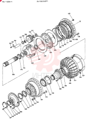 Схема (LK850) - MARK II WHEEL LOADER BTW RJ1004 - RJ1210 (1/88-12/06) 2410U240F1 (1)