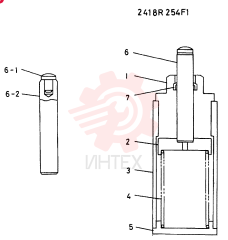 RIGID TUBE 2418R254F1