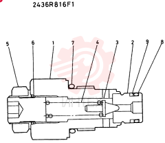 VALVE PRESSURE RELIE 2436R816F1