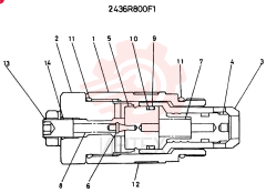 VALVE PRESSURE RELIE 2436R800F1
