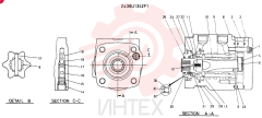 STEERING BOX 2436U1342F1