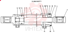 STEERING CYLINDER 2438U1007F1
