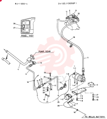 Схема (LK850) - MARK II WHEEL LOADER BTW RJ1004 - RJ1210 (1/88-12/06) 24100J10658F1