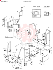 HANDRAIL ASSY 24100J11004F1