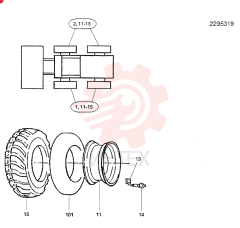 WHEEL AND TIRE 2295319