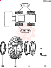 WHEEL ASSY