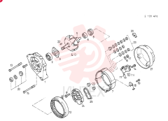 PARTS OF ALTERNATOR 2138476