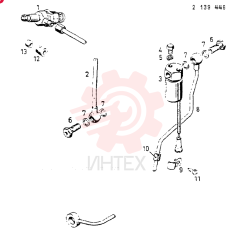 HEATER PLUG, SEE PN-LIST SHEET: 1ST FLAME GLOW PLUG (12 VOLT) OR 2ND FLAME GLOW PLUG (24 VOLT) 95.063-001, 2 193 641
