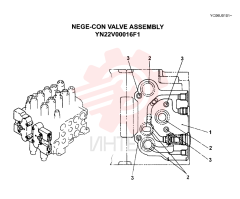VALVE PRESSURE RELIE YN22V00016F1