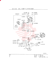 DEFLECTOR, ENG OIL PAN RETURN FLOW, FROM-UP TO: 9906-1-, MODEL TYPE: ALL