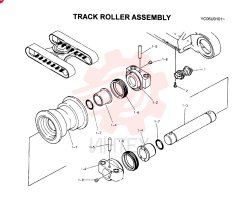 TRACK ROLLER LC64D00004F2