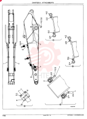 HYDRAULIC LINES, ARM LC43H00005F1