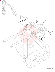 SCREW,M20 x 180mm, Cl 10.9