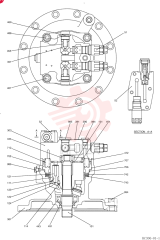 HYDRAULIC MOTOR LC15V00022F1
