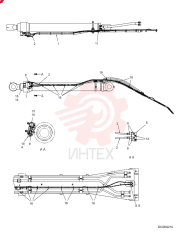HYD LINES, CYLINDER BASE SEE 3.006