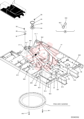 FRAME - UPPER LC52F00168P1