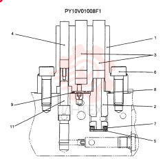 PISTON ASSY PY10V01008F1 (2)