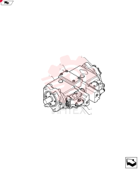 HYDRAULIC PUMP,140 CC