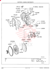 HOUSING, FLYWHEELL, Start Serial: 0210.1 VAME152614 (2)